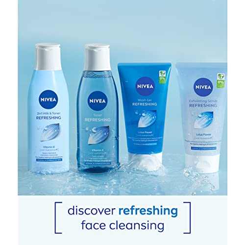 NIVEA Gentle Exfoliating Face Scrub 150ml - Pack of 3