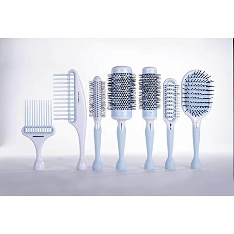 Cricket Friction Free Vent Brush - Quick-Drying Vent Hairbrush, Non-Slip Grip, Professional Blow-Drying Styling Brushes for All Hair Types - Long, Short, Thick, Thin, Straight, Curly Hair