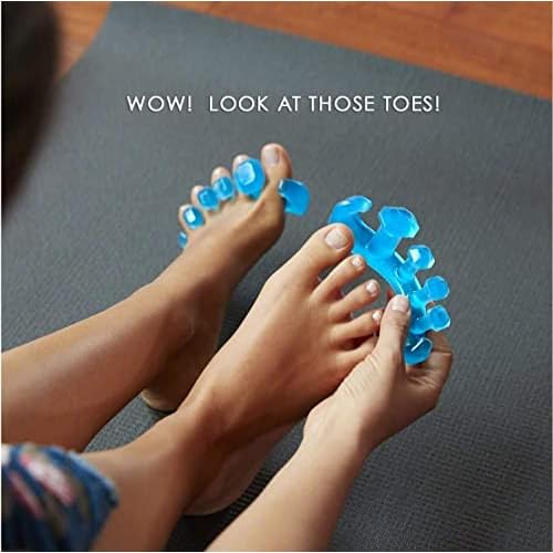 YogaToes GEMS: Gel Toe Stretcher & Separator - America¡¯s Choice for Fighting Bunions, Hammer Toes (Small fits Shoe Sizes W: 7 and Over/M: 7 and Over) Sold as Pair