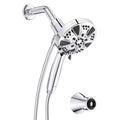Lava Odoro Handheld Shower Head with Magnetic Dock Chrome - 9 Modes & 72-Inch Hose