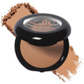 Saie SuperSuede Radiant Baked Bronzer - Amalfi (Light to Medium) - Hydrating, Long-Lasting, Vegan Face Bronzer with Squalane + Jojoba