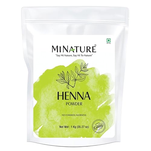 Pure Henna Hair Color Powder 1kg - Natural Plant-Based Hair Dye & Conditioner