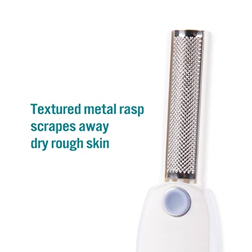 TRIM Foot Callus Shaver & Rasp with Sliding Cover ? 2-in-1 Foot Care Tool ? Features Slide & Lock Mechanism ? Safely Conceals and Protects the End Not in Use ? Keeps Your Feet Beautiful and Smooth