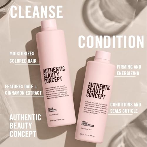 Glow Conditioner for Color Treated Hair 33.8 Fl Oz - Hydrating, Vegan, Silicone-Free