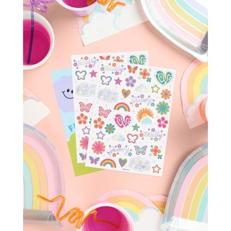 12 Sheets Glitter Freckles Stickers for Face and Body, Star and Heart Face Tattoo for Women and Girls, Long Lasting Waterproof Festival Rave Makeup Accessories