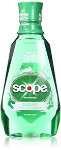 Scope Mouthwash Original Mint 33.8 Oz Pack of 2 - Fresh Breath Oral Care