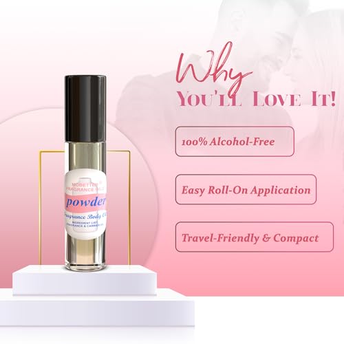 Powder Fresh Fragrance Oil Set - Unisex Perfume Oils, 0.33 Fl Oz Pack of 3 Variation 0.33 Fl Oz