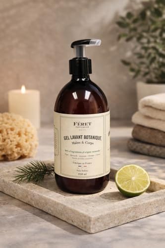 Hydrating Botanical Hand & Body Liquid Soap - Lavender, Orange & Rosemary, 500ml