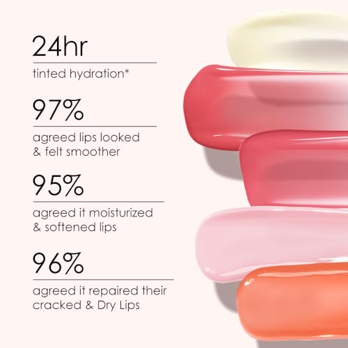 Lip Balm Set - Tinted Changing Lipstick with Vitamin E Hydrating Moisturizer 2pcs (Shades 04+08)
