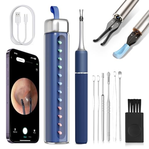 Wireless Ear Wax Removal Kit with 1080P HD Camera & Portable Case