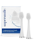 Replacement Toothbrush Heads for Sonic Electric Toothbrush LS45 - 2 Pack