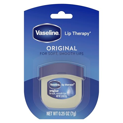 Vaseline Lip Therapy Original Lip Balm Set - .25 oz Pack of 9, Moisturizing & Portable