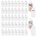 120 Pcs Sublimation Lipstick Holder Keychain Set - Travel Organizer with Key Ring for Women
