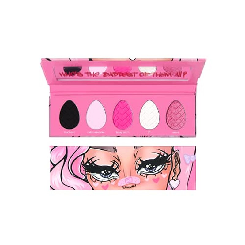 DRAGUN BEAUTY Fantasy Palette Vol. III - Pressed Pigment Palette, Matte Finish and Shimmery Shades, Pigmented, Smooth Pressed Pigment and Pressed Eyeshadows, Vegan & Cruelty Free (0.27oz)