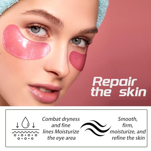 90 Pairs Under Eye Patches,Hydrating Under Eye Masks,Moisturizing Eye Patches Bulk for Dark Circles,Undereye Mask Patches for Eye Care,Nourishing Eyemask Skin Care Set for Women