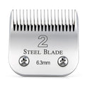 Size 2 Clipper Blade 6.3mm for Oster Classic 76, Heavy-Duty Stainless Steel