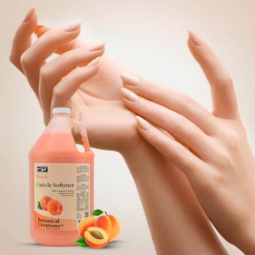 PRO NAIL Cuticle Remover - 128 Oz, Softens & Nourishes Nails, Infused with Panthenol, Collagen, Vitamins & Oils