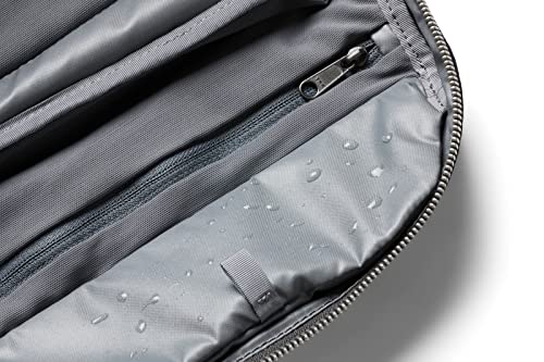 Bellroy Toiletry Kit Plus Slate - Travel Toiletry Bag & Organizer