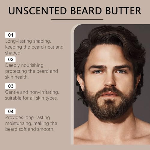 IpXkwll Beard Stimulating Balm 3.5 Fl Oz Ultra Potente Beard Growth Cream