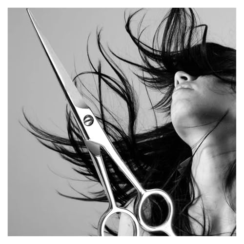 EOFNWKER Hairdressing Scissors 6" Stainless Hairdressing Scissors get a Haircut(Type-7pcs1)