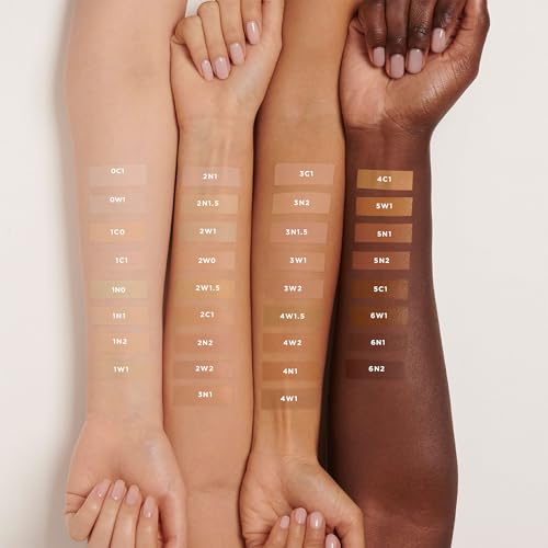 Laura Mercier Flawless Lumi?re Foundation, 15HR Hydration, Medium to Full Coverage, Breathable Formula, Improves the Look of Dull and Dry Skin, Luminous Finish, Non-Comedogenic, Vitamin C Infused