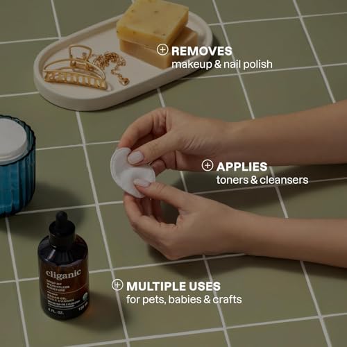Premium Cotton Rounds for Face - Makeup Remover Pads 1200 Count Classic Variation