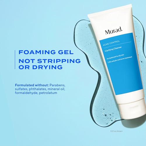 Murad Acne Control Clarifying Cleanser Salicylic Acid 16.9 Fl Oz