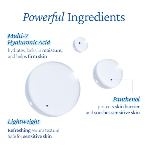 Hydrating Hyaluronic Acid Serum for Moisturizing and Radiance - 1.01 fl oz