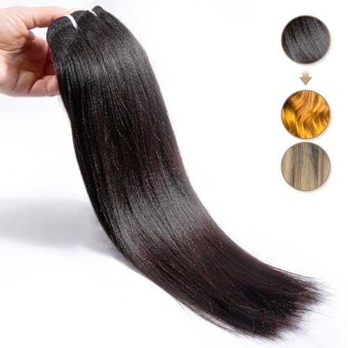 Clytie 10-Inch Yaki Straight Raw Human Hair Bundle - Lasts 5 Years