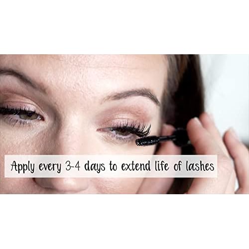 Existing Beauty Lashes Eyelash Extension Sealant Magic Black Coating - Lash Sealant for Eyelash Extensions - and Professional Eyelash Sealer for Lash Extensions, Eyelash Coating Sealant 8ml/.27 fl oz