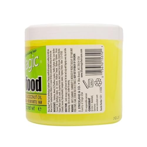Blue Magic Hair Food BLMHFOO, Coconut, 12 Ounce