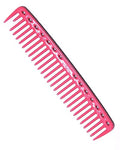 Y.S. Park Pink Wide Hair Comb 202mm for Salon & Styling - Spain Origin
