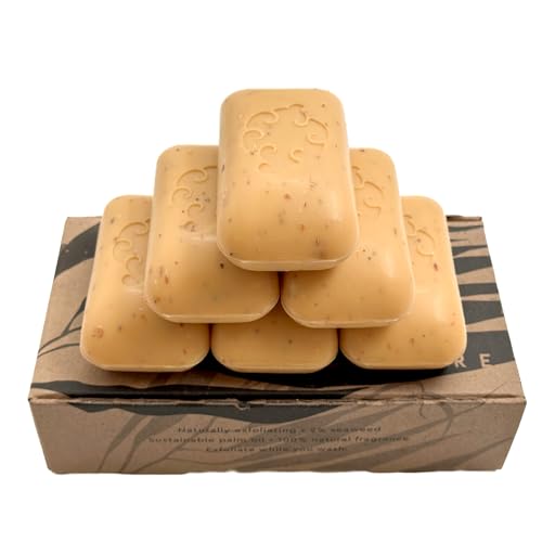 Baudelaire Spiced Exfoliating Loofa Soap - Natural Fragrance, Hydrating, Pack of 6