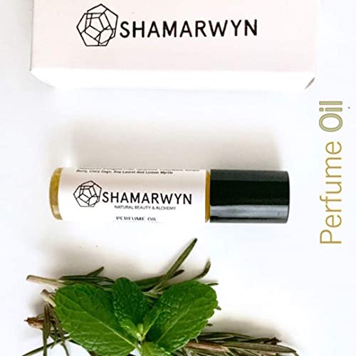 Rosemary Mint Perfume Oil - Botanical Roll-On, 10 mL, Natural Fragrance