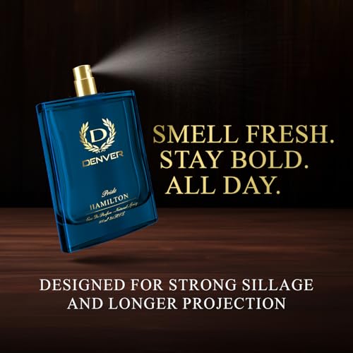 Denver Pride Eau de Parfum for Men - Long-Lasting Fresh Citrus & Woody Fragrance, 3.38 Fl Oz