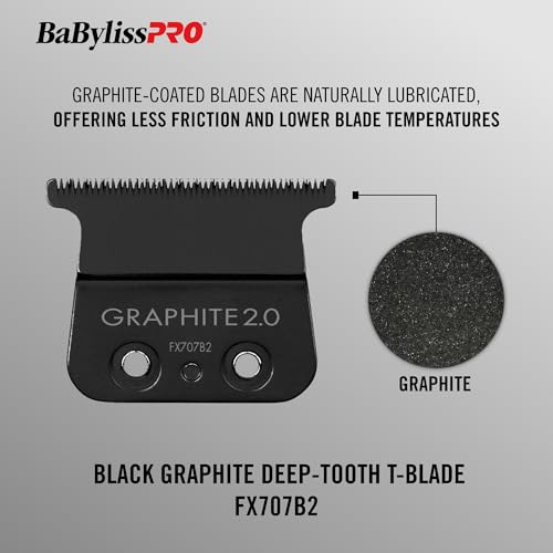 BabylissPRO Deep Tooth Graphite Replacement Blade