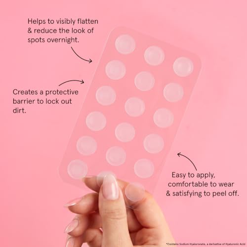 Hydrocolloid Pimple Patches for Face - 216 Count Clear Acne Spot Treatments - Round