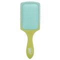 Wet Brush Paddle Detangler, Green/Blue - Ultra-Soft IntelliFlex Bristles with AquaVent Design Great For Hair Treatments - Pain-Free Brush For Wet, Dry, Damaged Hair