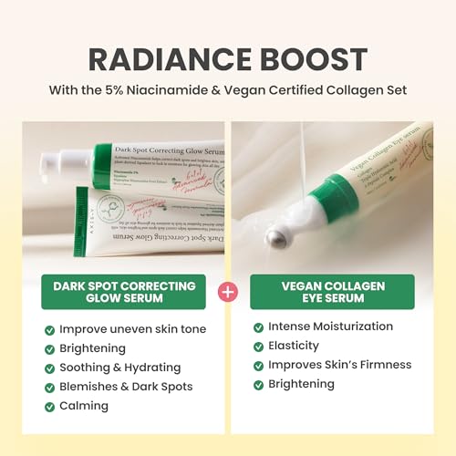 AXIS-Y Glass Skin Duo Set - Dark Spot & Under-Eye Serum for Radiance