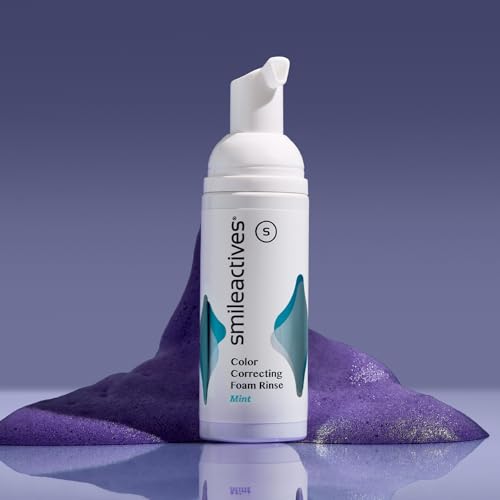 Foam Rinse - Purple Correcting & Brightening, Mint Flavor, 5 FL OZ