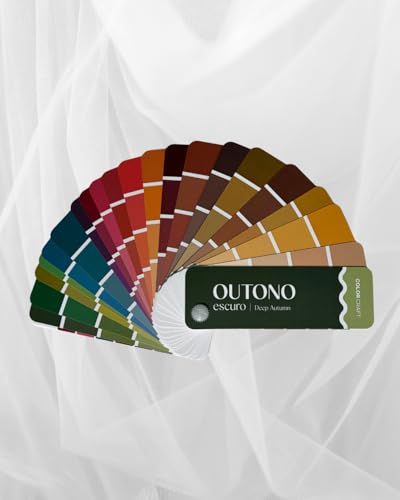 Deep Autumn Color Analysis Fan – 90 Colors, 18 Combos & Style Guide - Variation of Deep Autumn