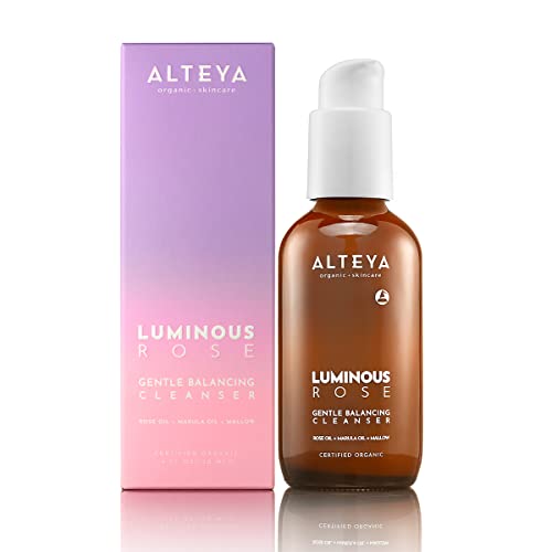 Alteya Organics Rose Gentle Balancing Facial Cleanser 4oz - Organic & Hydrating