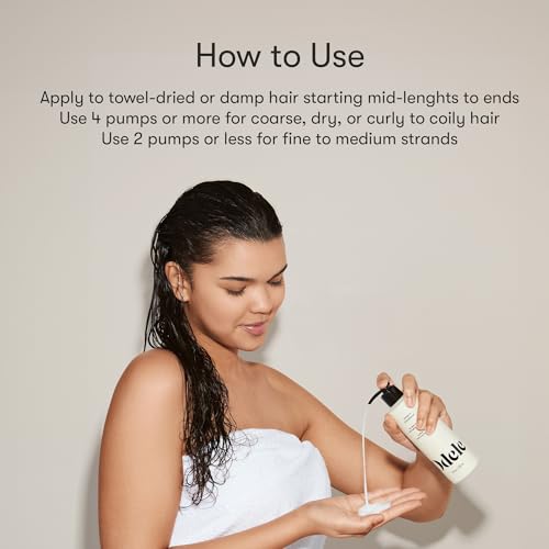 Odele Vegan Leave-In Conditioner 8 fl oz — Hydrate & Control Frizz (2-Pack)
