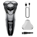 Cordless Waterproof Electric Razor for Men - Black, 10,000RPM Shaver