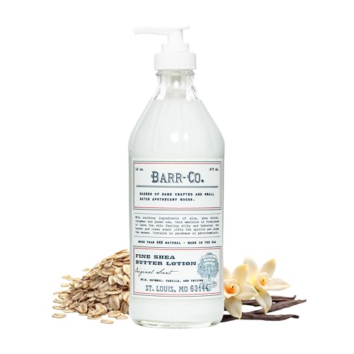 BARR-CO Original Scent Shea Butter Lotion 16oz - Moisturizing & Handcrafted