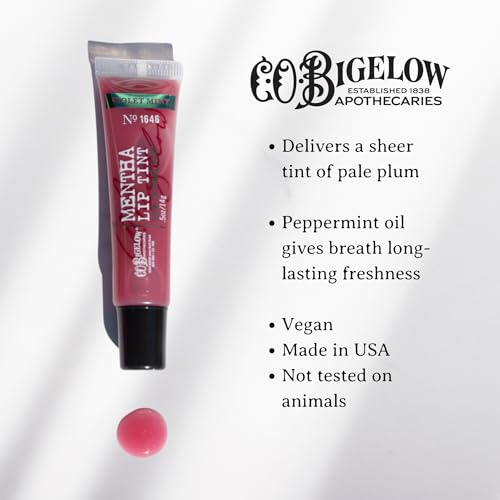 Plum Mentha Lip Tint Trio - Hydrating Purple Tinted Lip Gloss Set
