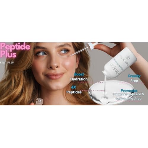 4XPeptide Plus Serum Collagen Boosting Anti-Aging Esthetician Collagen Boost for Face, Skin Facial Smooth Wrinkles and Fine Lines Skincare