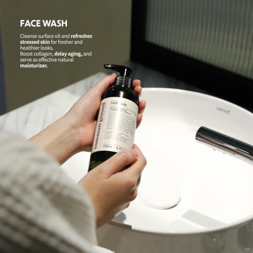 Common Ground Natural Face Wash & Facial Cleanser 8.45 Fl Oz Pack of 2 - Gentle Sensitive Skin Formula