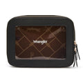Wrangler Clear Makeup Bag Organizer Large Black – TSA Travel Toiletry Bag