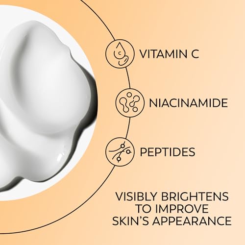 Olay Brightening Vitamin C Eye Cream 0.5 Fl Oz - Hydrating Under Eye Treatment for Dark Circles & Dull Skin